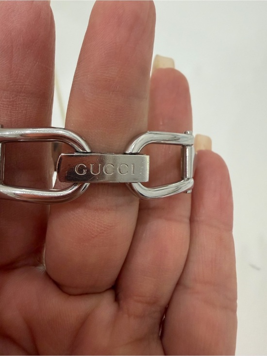 Vintage Gucci 1500L Silver Bangle Watch main image 4
